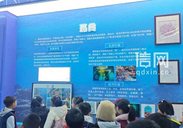 探秘深蓝海洋 香港中路街道组织小学生参观黄海水产研究所