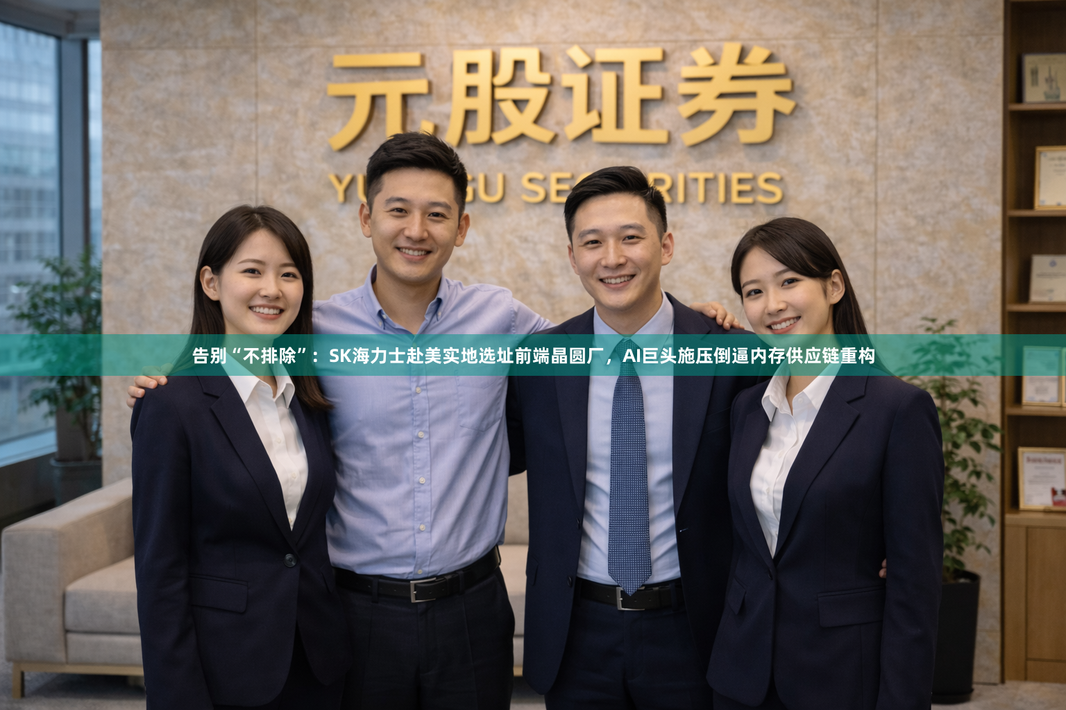 告别“不排除”：SK海力士赴美实地选址前端晶圆厂，AI巨头施压倒逼内存供应链重构